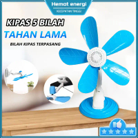 Mieia Mini Kipas Fan JEPIT/MINI FAN/KIPAS ANGIN 3-in-1 20Wdinding duduk jepit 5 bilah kipas kecil he