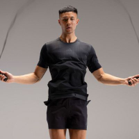 ADIDAS 愛迪達 阿迪達斯 男 短褲-黑色系-AIRCHILL SHORTS-JI8193