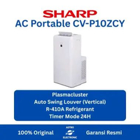 SHARP CV-10PZY AC PORTABLE WITH PLASMACLUSTER 1 PK