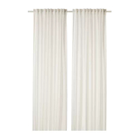 DYTÅG 窗簾 2件裝, 白色, 145x250 公分