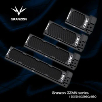 Granzon GZMN Integrated AIO Pump Radiator Combo 120/240/360/480mm Copper 30mm Thick PC Water Cooling