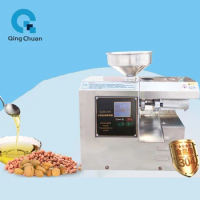 Oil Press Machine 1450W SG30-2 Home Peanut Cold Hot Double Squeezer Sesame Sunflower Seeds Extraction Intelligent Automatic