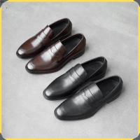 CC Giày Classic Loafer CL1 - JOG04 , thiết kế hiện đại , lịch sự , trẻ trung , da bò Nappa nguyên tấ
