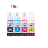 Premium Compatible 103 Refill Dye Ink For Epson EcoTank L1110 L3100 L3110 L3111 L3116 L3150 L3151 L3156 L3160 L5190 Printer