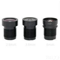 Starlight Lens 5.0 MP 2.8mm,3.6mm,6mm Fixed Aperture F1.0 For SONY IMX290/291/307/327 Low Light CCTV AHD CVI TVI IP Camera