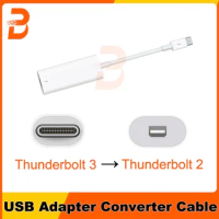 USB-C Thunderbolt 3 to Thunderbolt 2 Adapter Converter Cable MMEL2AM/A A1790 For Macbook Pro Air Display Mac mini Mac Pro