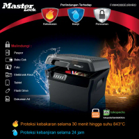 Master Lock FHW40300EURHRO Brankas Portable Besar