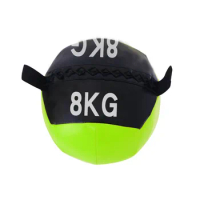 10pcs 8KG PU non-elastic squash solid balance training squash gym squat squash weight ball