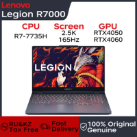 Lenovo Legion R7000 Gaming Laptop 15.6"2.5K 165Hz AMD R7-7735H 16/32G DDR5 1T/2TB SSD RTX4050/4060 Gaming Notebook Computer PC
