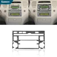 Radio With CD And Cassette Player For Hyundai Azera 2006-2011 Car Carbon Fiber Stickers Interior Decorative Accessories