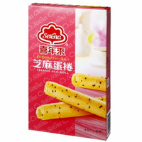 喜年來 芝麻蛋捲 隨手包 64g/盒【康鄰超市】