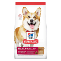 Hills Science Diet Adult Small Bites Premium Lamb & Rice Dog Food for Adult Dogs 1-6 Years - 3kg/7kg