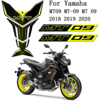 Motorcycle Knee For Yamaha MT09 MT-09 MT 09 Stickers Tank Pad Paint Protector Fairing Accessories Decal Fuel Gas 2018 2019 2020