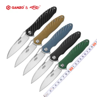 Ganzo Firebird FH71 D2 blade G10 or Carbon Fiber Handle Folding knife Survival tool Pocket Knife tactical edc outdoor tool