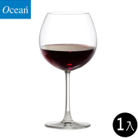 【Ocean】勃根地紅酒杯650ml 1入 Madison系列(紅酒杯 玻璃杯 高腳杯)