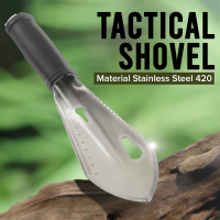 Sekop Tanaman Mulitfungsi Shovel Sekop Outdoor Camping HW901 Silver