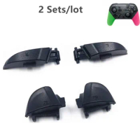 2 Sets Replacement ZL ZR L R Trigger Key Buttons for Nintendo Switch Pro Controller NS Pro Gamepad Repair Parts