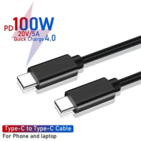 10Pcs PD 100W fast charging, suitable for mobile phones 15 Pro Plus Promax USB Xiaomi Samsung Huawei C to USB C charging cable