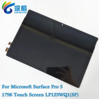 Original Lcd For Microsoft Surface Pro 5 1796 LCD Display Touch Digitizer Assembly LP123WQ1 For Microsoft Surface Pro 6 Lcd