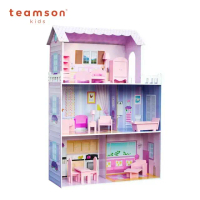 【下單有禮】【TEAMSON】夢幻豪宅蒂芬妮奇境芭比娃娃屋(13件組)