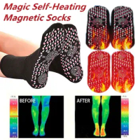 Good Healthy Tourmaline Magnetic Socks Self Heating Therapy Socks Warm Health Care Unisex