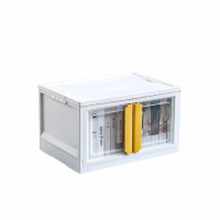 【JOEKI】北歐風折疊收納櫃-SN0241(大容量 收納盒 收納籃 收納櫃 收納箱 收納 層架 折疊櫃)