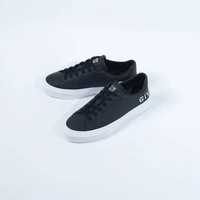 Sepatu GIVENCHY URBAN TEXT WHITE BLACK SNEAKER 100% ORIGINAL Size 46