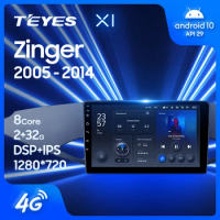 TEYES X1 For Mitsubishi Zinger 2005 - 2014 Car Radio Multimedia Video Player Navigation GPS Android 10 No 2din 2 din dvd