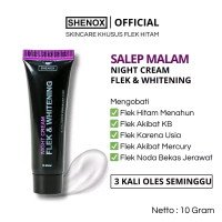 Shenox Skincare Salep Flek Night Whitening BPOM - Salep Malam Flek Hitam Bekas Jerawat Melasma Dark 