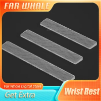 Wrist Rest Water Ripple Keyboard Hand Rest Original Acrylic Transparent Ergonomic For 65% 75% custom Mechanical Keyboard