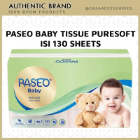 Paseo Baby Tissue PureSoft 130 sheets (3 ply) / Paseo Baby Pure Soft