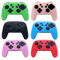 Soft Silicone Case For Switch Pro Controller Skin Case Gamepad Joystick Cover Housing Video Game Accessories Skin for Switch pro