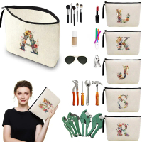 Makeup bag Cosmetic Makeup Bag - canvas Toiletry & Travel Storage Bag Handbag Stationery Bag