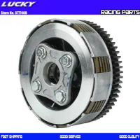 5 Disc 67 Teeth Complete Manual Clutch Assembly Kit For lifan 140cc 150cc Horizontal Engines Dirt Pit Bike Monkey Bike Parts