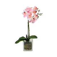 Arthome 45 Cm Bunga Artifisial Anggrek Phalaenopsis - Pink