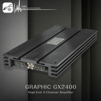 【299超取免運】BuBu車用品│BBRAX GX2400 High-End 4-Channel Amplifier 擴大器 原廠德國製造