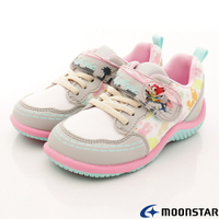 ★日本月星Moonstar機能童鞋迪士尼聯名系列寬動物方城市鞋款11867灰(中小童段)