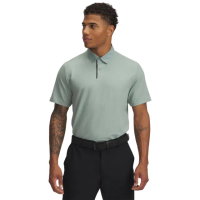 【UNDER ARMOUR】UA 男 Tour Tips 高爾夫 短POLO衫_1385128-348(灰綠色)