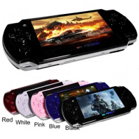 Built-in 5000 games Support AV Out 8GB 4.3 Inch PMP Handheld Game Player MP3 MP4 MP5 Player Video Camera Portable Game Console