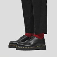 ICARDI - Sepatu Pria Derby Low Boots 3 hole Nongkrong Skena 40 Hitam