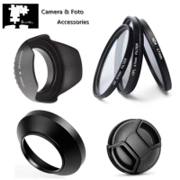 DSLR Camera Filter CPL ND4 UV Lens Hood Cap 37 40.5 43 46 49 52 55 58 62 67 72 77 82 mm For Canon Nikon Sony Fujifilm Panasonic