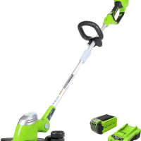 Greenworks 40V 13" Cordless String Trimmer / Edger 2.0Ah Battery and Charger Included