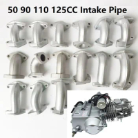 Monkey dirt bike engine Intake pipe Manifold connect inlet Pipe for Lifan Yinxiang Zongshen YX horizontal engine 125cc 140cc