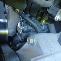belook ชุดประกอบตัวเรือนเทอร์โมสตัทอะลูมิเนียมสำหรับ Ford Mustang 2005-2010 อุปกรณ์เสริมสำหรับการอัพ