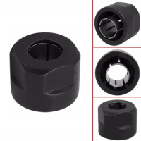 1/2 Inch Collet Chuck Adapter Nut Plunge Electric Router Bit Collets 12.7mm Center Hole For Makita 3612 Engraving Machine