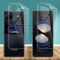 3PCS Hydrogel film for Vivo X Flip Screen Protector For Vivo X Flip Soft Protective Front Back Protection Not Glass