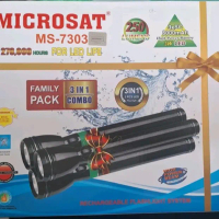 Torch light Flashlight Rechargeable Original Japan Family Pack 3 in 1 With 2 Year International Guar