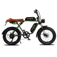Remote soft seat Double Battery hunting sport off-road full suspension 48V 1000W 1500W headlight electric bike