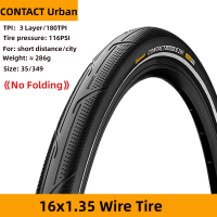 【LazGlobal】Continental Contact Urban ยางจักรยานพับได้ 16 นิ้ว 35-349 16x1.35 สําหรับ Brompton 3sixty