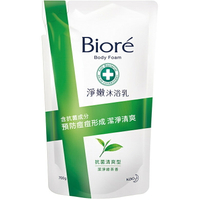 Biore 蜜妮淨嫩沐浴乳 抗菌清爽型(700ml/包  潔淨綠茶香) [大買家]